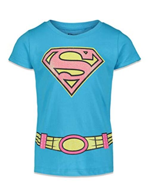 DC Comics Wonder Woman Girls 4 Pack T-Shirts
