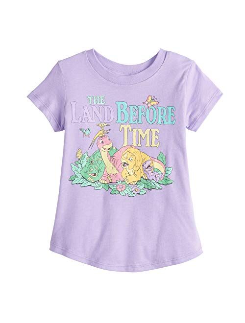 Jumping Beans Little Girls' Toddler 2T-5T Dino Friends Land Before Time Tee