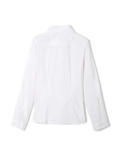 French Toast Girls Long Sleeve Basic Woven Shirt