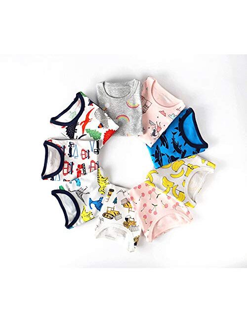 benetia Girls Undershirts Cotton KidsTank 3-Pack