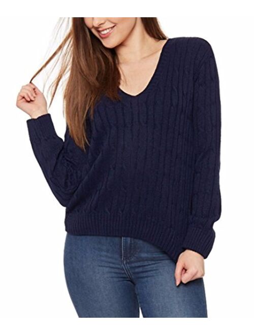 Forever Rebecca Lujan Women's Elegant Long Sleeves Baggy Style Sweater