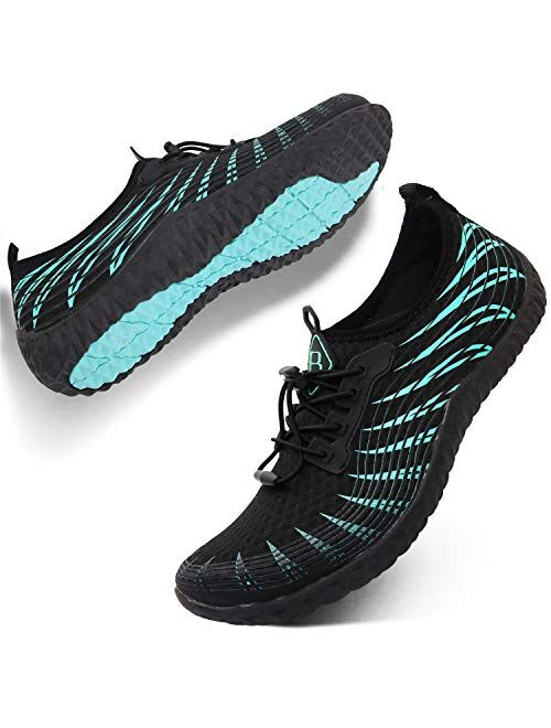 Spesoul Womens Mens Water Sports Shoes Outdoor Quick Dry Barefoot Athletic Aqua Shoe for Beach Swim Pool Surf Diving Yoga