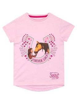 DreamWorks Girls Spirit Riding Free T-Shirt