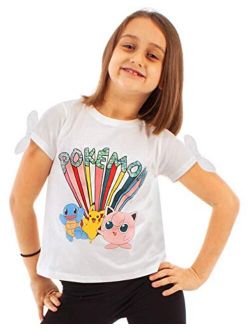 Vanilla Underground Pokemon Pikachu and Characters Girl's T-Shirt