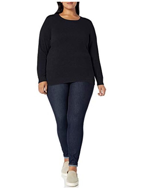Amazon Essentials Women's Plus Size Long-Sleeve Lightweight Crewneck Sweater
