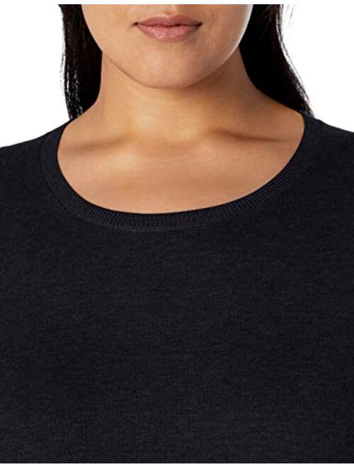 Amazon Essentials Women's Plus Size Long-Sleeve Lightweight Crewneck Sweater