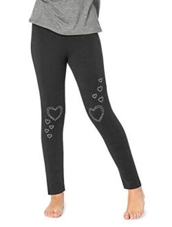 FASHION X FAITH Girls Leggings Pants - Candy Collection Graphic Leggins Clothes for Tweens and Kids