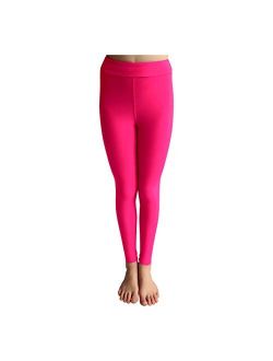 POPINJAY Premium Soft Girls Leggings - Best High Waist Ankle Length 4-Way Stretchy Leggings for Toddlers and Big Kids