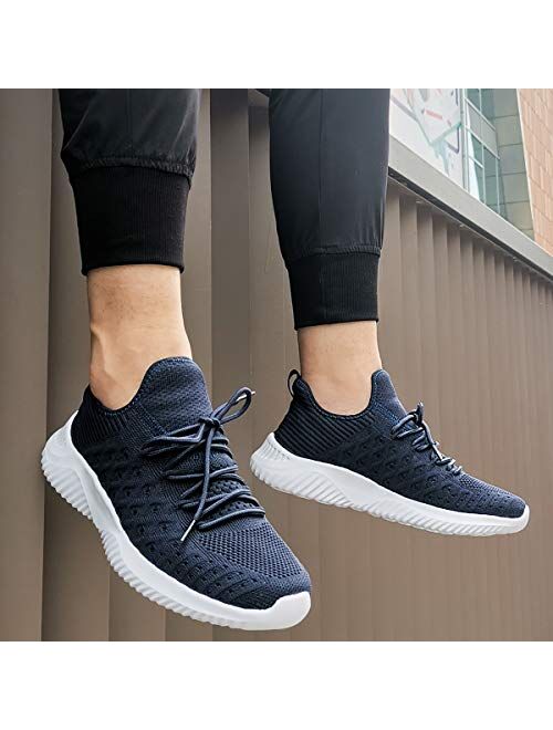 Feethit Mens Balenciaga Look Walking Shoes Lightweight Breathable Running Shoes Comfortable Fashion Sneakers