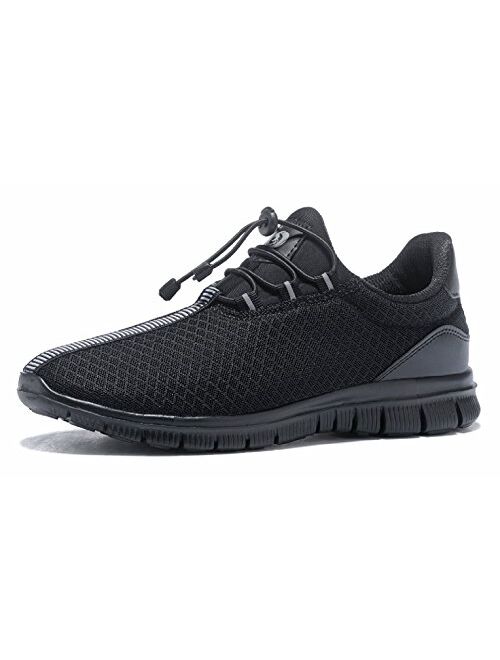 Buy JUAN Men's Running Shoes Fashion Breathable Sneakers Mesh Soft Sole ...
