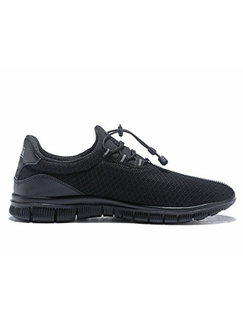 JUAN Men's Running Shoes Fashion Breathable Sneakers Mesh Soft Sole Casual Athletic Lightweight