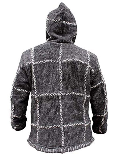 Shopoholic Fashion Mens Wool Knitted Jacket