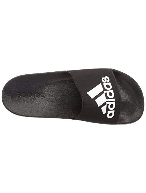 adidas Men Sandals Adilette Cloudfoam Plus Slides Beach Black F34770