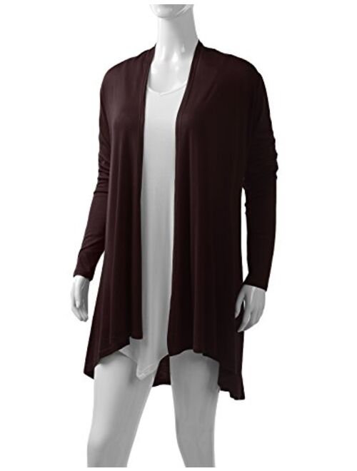 AMORE ALLFY Women's Extra Long Cardigan