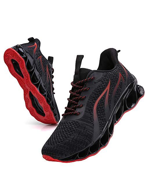 TSIODFO Men Sport Athletic Running Walking Shoes Runner Jogging Just So So Sneakers