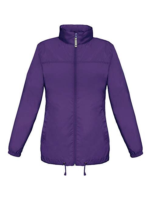 B&C Women's Ladies Sirocco Jacket Raincoat