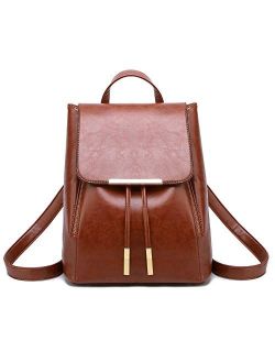 WINK KANGAROO Fashion Shoulder Bag Rucksack PU Leather Women Girls Ladies Backpack Travel bag