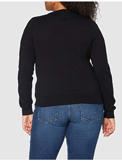 Amazon Brand - MERAKI Women's Cotton V-Neck Cardigan Sweater