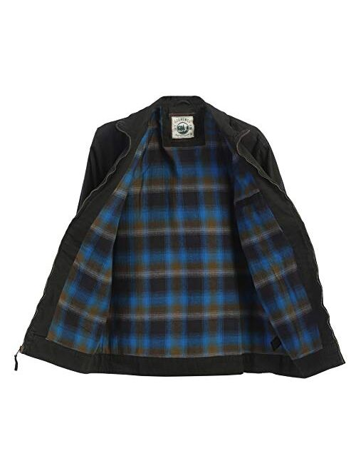 Gioberti Men's Casual Outerwear Twill Multi Pocket Cargo Shirt Jacket