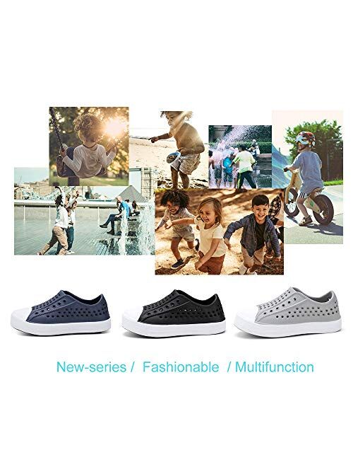 okilol Toddler Boys Girls Slip On Sneakers Water Sandals Shoes