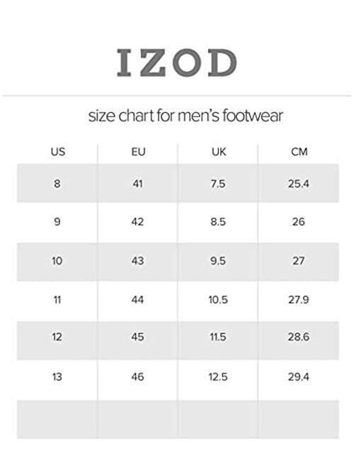 IZOD Men's Memory Foam Sandal, Velcro Adjustable Sport Slide, Size 7 to 12