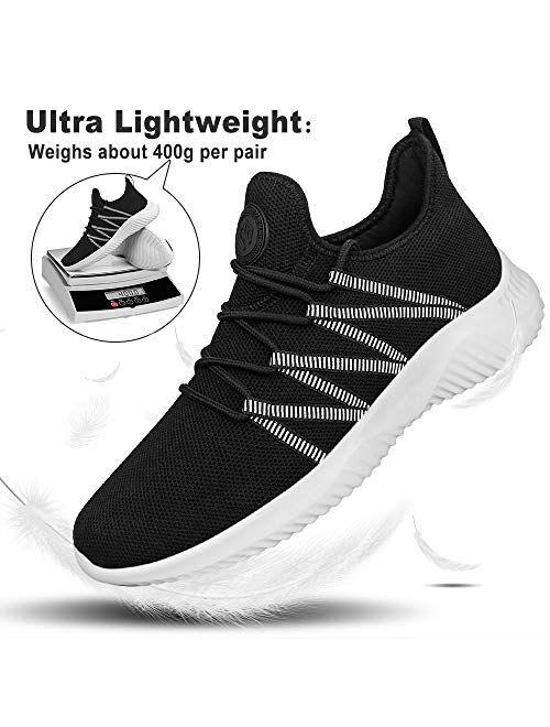 Feethit Mens Balenciaga Look Running Shoes Breathable Lightweight Comfortable Fashion Non Slip Sneakers for Men