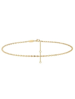 VACRONA Gold Dainty Beaded Choker Necklace 18K Gold Plated Evil Eye Choker Necklace Delicate Long Gold Chain Necklaces Jewelry Gift for Women