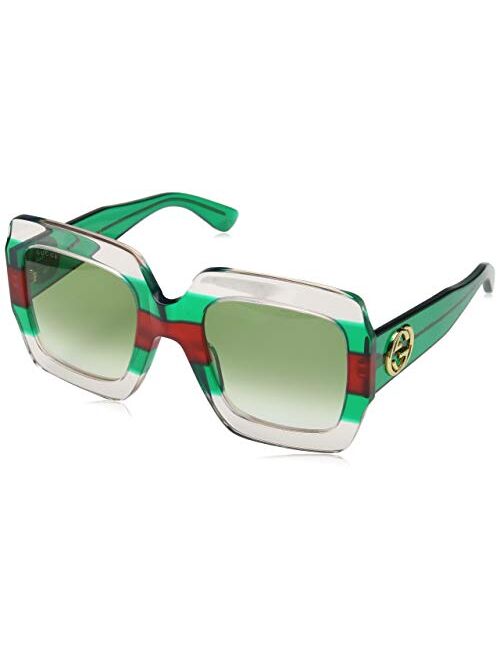 Gucci GG 0178 S- 001 MULTICOLOR/GREEN Sunglasses