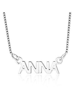 Bo&Pao Name Necklace in 925 Sterling Silber with 1 Name