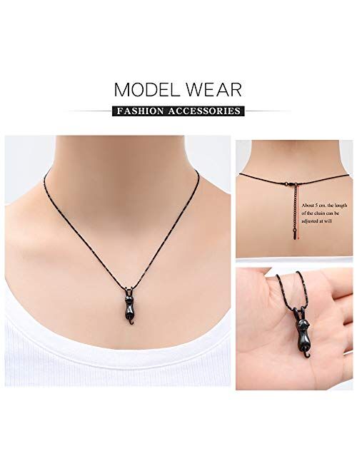 Imrsanl Pet Cremation Jewelry for Ashes Memorial Ash Jewelry Keepsake Cat Urn Pendants for Animal Ashes Necklace