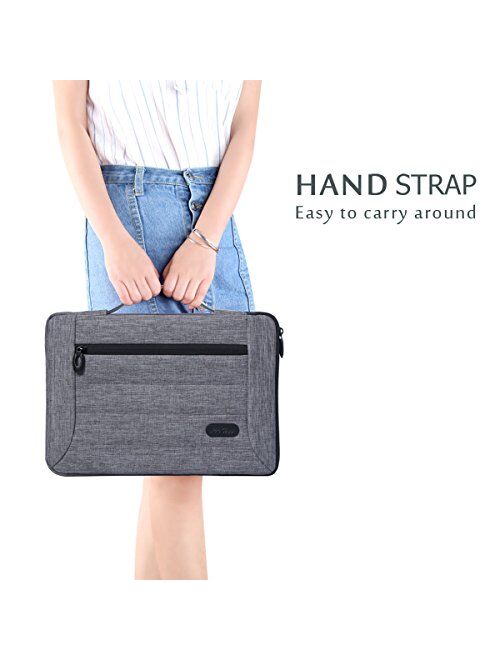 ProCase Tablet Laptop Bag Sleeve Case Cover with Size Zipper, Protective Sleeve Bag for Tablet Laptop Ultrabook Notebook MacBook