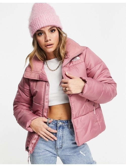 Buy The North Face Saikuru puffer jacket in pink online | Topofstyle