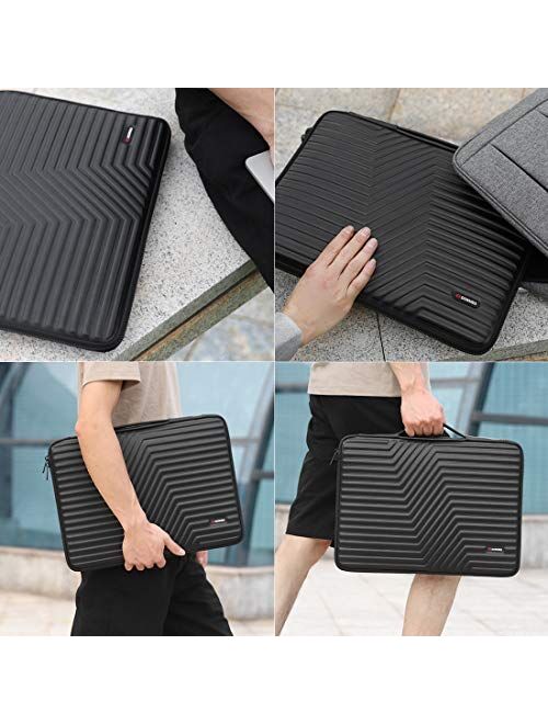 DOMISO Inch Shock Resistant Laptop Sleeve with Handle Protective Case