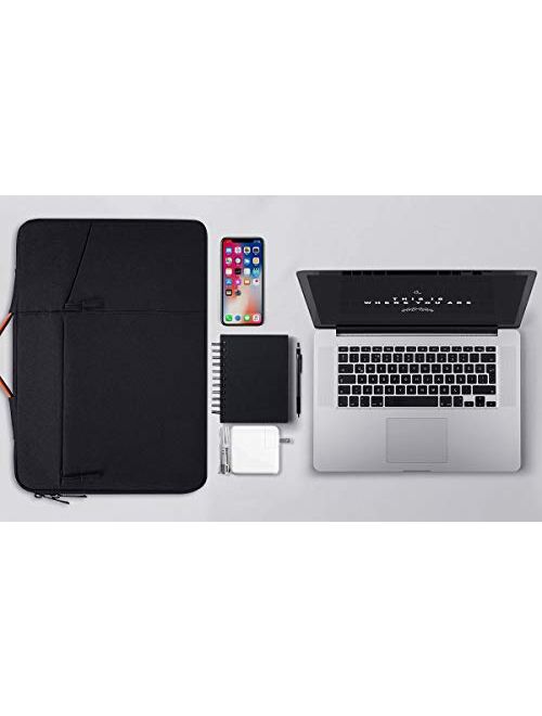 Waterproof Laptop Case Protective Case Cover with Pocket