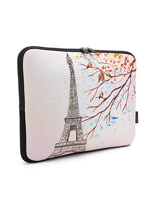 iColor 16.5" 17" Laptop Sleeve Bag 17.3" 17.4" inch Notebook Computer PC Neoprene Protection Zipper Case Cover Pouch Carrier Holder