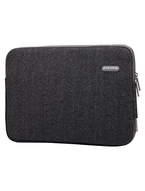 Kayond Herringbone Woollen Water-Resistant for 11-15 Inch Laptop Sleeve Case Bag