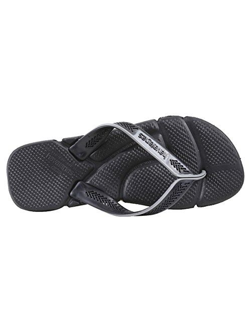 Havaianas Men's Power Flip Flop Sandals, Comfort Designed Footbed, Grippy Outsole