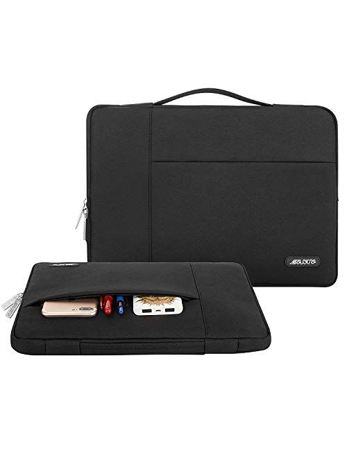 MOSISO Laptop Sleeve Polyester Multifunctional Briefcase Bag