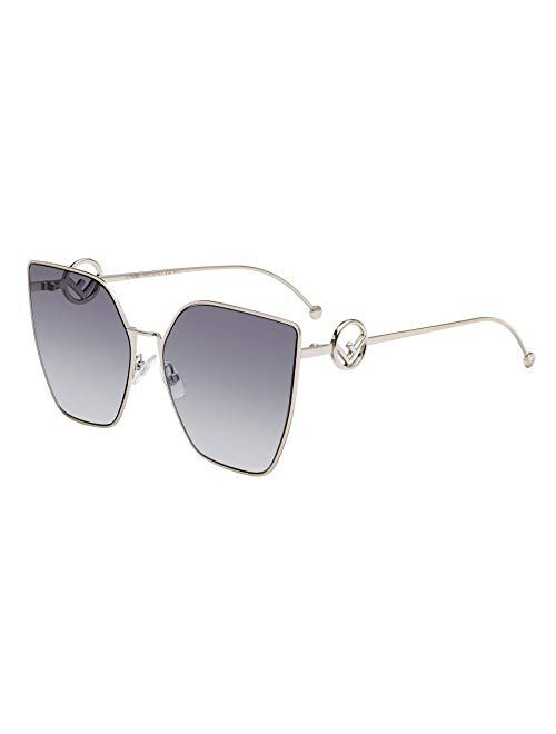 Fendi FF0323/S Silver/Gray Lens Sunglasses