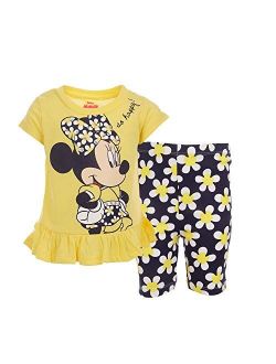 Minnie Mouse Girls T-Shirt and Shorts Set