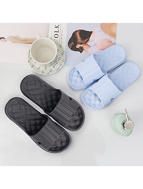 Shower Slipper, Bathroom Non-Slip Slippers, House and Pool Sandals, in-Door Slipper with Massaging Effect