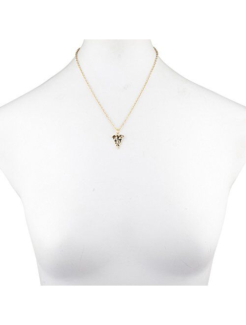 Lux Accessories BFF Best Friends Forever Pizza Pie Slice Necklace Set (8PC)