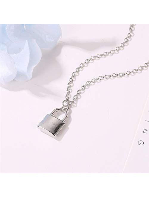 MELLIFO 9PCS Butterfly Choker Necklace Gold Silver Layered Chain Dainty Choker Pendant Necklaces for Women Girls