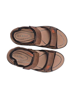 Proven Plantar Fasciitis and Foot Pain Relief. Extended Widths. Orthopedic Diabetic Arch Support Men's Sandals, Cambria