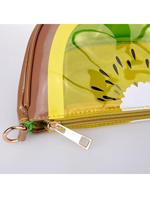 QZUnique Women's Cute Fruit Shape PU Handbag Shoulder Bag Crossbody Bag Clutch Purse