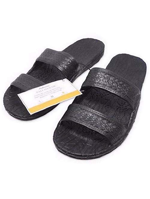 Pali Hawaii Black JANDAL + Certificate of Authenticity