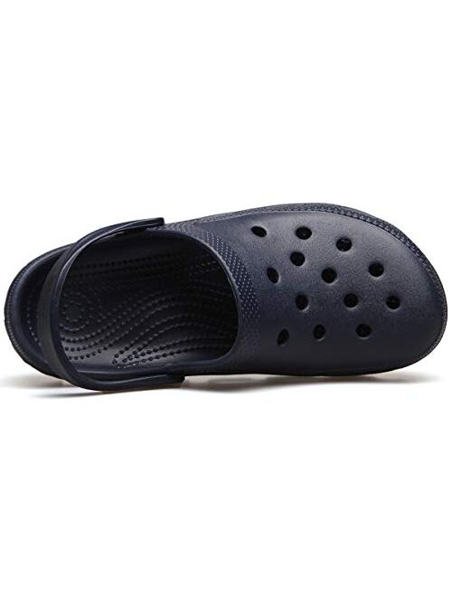 Women's and Men's Clogs Slip on Water Shoes Casual Summer Clog Classic Clog Shoes Comfort Garden Water Shoes Non Skid with Arch Support