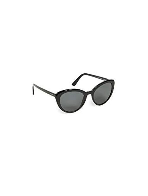 Prada Women's PR 02VS Ultravox Cat Eye Sunglasses