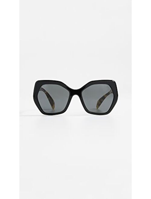 Prada Women's Oversized Geometric Sunglasses