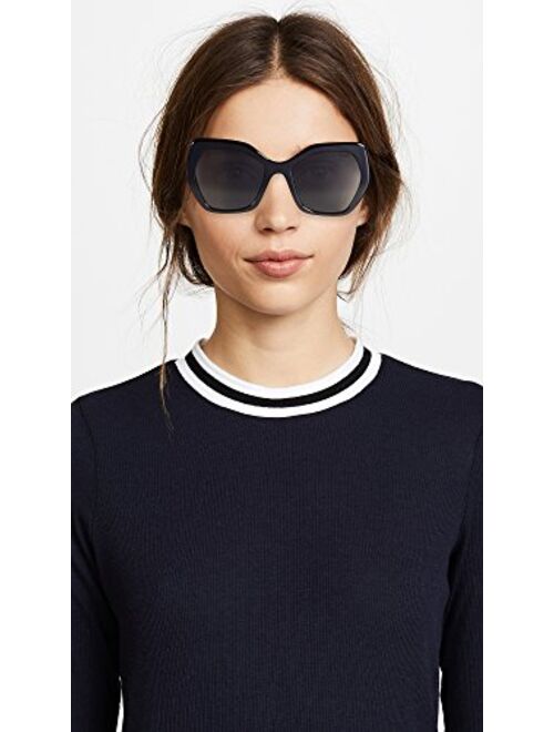 Prada Women's Oversized Geometric Sunglasses